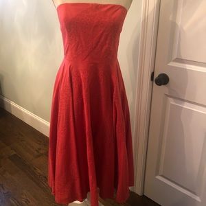 White House black market fit & flare dress